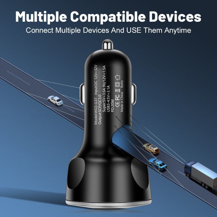 4usb%20PD%20250W%20Car%20Charger%20Type%20C%20Fast%20Charging%20Auto%20Mobile%20Phone%20Adapter%20For%20iPhone%20%20%20%20QC%203.0%20-%20Image%206