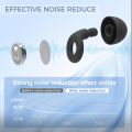 GITFOS EarPlugs for Sleeping Noise Cancelling Reusable Silicone Ear Plug Hearing Protection Ear Plugs for Focus Study Work Sleep. 