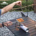 CAMPINGMOON TT-1315 Double-Sided Non-Stick Bread Sandwich Toast Clamp Multi-Purpose Camping Breakfast Clip Pan Baking Tray.