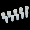 10Pcs/Bag Dental Suction Tube Convertor Plastic Saliva Swivels Ejector Suction Adaptor Tips Dental Tool Materials Autoclavable. 