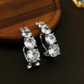 Unique Pearl Stud Earring Classic Charm Women's Jewelry New Fashion Exquisite Zircon Accessories Birthday and Christmas Gift. 