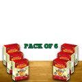 Pack of 6 snacks, 3D Triangle Crispy and crunchy Snacks, mix color Snacks, Free BBQ masala inside, fryums or frymus, snack food, 200 grams in one box with free BBQ masala. 