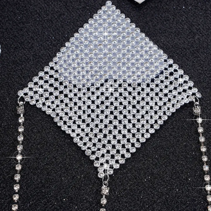 1%20Pair%20Rhinestone%20Nipple%20Pasties%20Stickers%20Women%20Multilayer%20Metal%20Chain%20Tassel%20Nipple%20Cover%20Reusable%20Nipple%20Cover%20For%20Party%20-%20Image%205