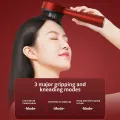 Electric Massage Comb Vibration Massager Red Light Follicle Comb Scalp Brush Hair Growth Anti Hair Loss Liquid Oil Applicator. 