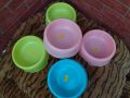 plastic pet feeding bowl Small. 