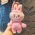 Ys209 labubu soft plush keychain lovely key chain/key chain. 