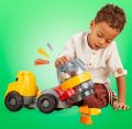 Mega Bloks CAT Cement Mixer Vehicle with 8 Building Blocks. 
