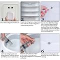5Pcs/Set Refrigerator Drain Hole Clog Remover Dredge Cleaning Tools Fridge Hole Brush Water Outlet Cleaner for Household Clean. 
