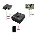 HDMI bi-direction switch 2 in 1 out (support 4K). 
