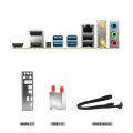 JGINYUE B350 Chip MINI-ITX AM4 DDR4 Motherboard Desktop Gaming AMD Motherboard B350I-PLUS ARGB Sata NVME. 