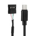 USB Type C to 5 Pin Cable for Computer Motherboard for USBC Secondary Screen PC LCD TURZX Smart Display. 