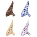 {NN72} 12 Hole Ocarina Instrument Ocarinas Alto C Tone Professional Resin Ocarina Instrument For Music Lover Beginner. 