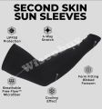 pack of 1 pair black sleeves summer sleeves cover arm protection sleeves sun protection sleeves. 