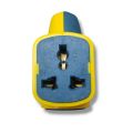 Just Extension board - Electric extension board (809) with 4 sockets - 4 Sockets Power Extension Board Good Materials Plastic And Metal - Just board no cable. 