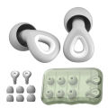 1 Set Ear Plugs For Sleeping Tapones Para Dormir Noise Reduction Waterproof Swimming Ear Plug Protection Oordopjes Earplugs Set. 