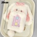 Cute Cartoon Rabbit/Dog/Cat Plush Photocard Case Photo Card Holder Portable INS Card Case Students Idol Photos Protective Cover. 