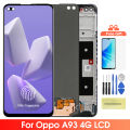 6.4" Amoled Screen for Oppo A93 CPH2121 CPH2123 Lcd Display Digital Touch Screen with Frame Assembly for Oppo A93 Replacement. 