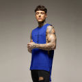 Summer Cotton Breathable Vests Gym Bodybuilding Muscle Tank Tops Mens Fitness Casual Clothing Extend Cut Off Sleeveless Shirts.