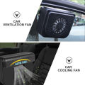 Universal Solar Powered Car Window Windshield Air Vent Car Exhaust Cooler Abs Solar Powered Car Window Ventilator Auto Fan. 