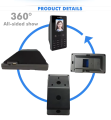 Attendance Machine Face Recognition Equipment Clock Recorder Digital Electronic Independent Reader PF4 Time Card Machine Facial Biometric Time. 