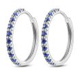 925 Sterling Silver Earring For Woman Pendientes Original Hoop Earring Star Cherry Heart Fashion Jewelry.