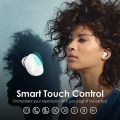 NYZ Space Series C1 Wireless Bluetooth Earbuds 5.0 Hi-Fi Smart Touch Control NEW. 
