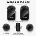 The BOYA BY-MW9 Original Dual Wireless Microphone is a professional wireless audio solution designed for content creators, vloggers, interviewers, and live streamers. 