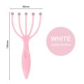 Head Massager Scalp Neck Comb Roller Five Finger Claws Steel Ball Hand Held Relax Octopus Head Massager. 