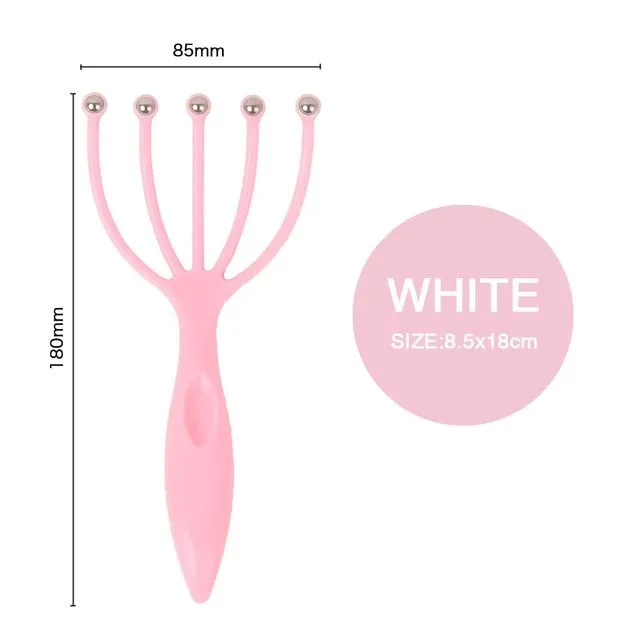 Head%20Massager%20Scalp%20Neck%20Comb%20Roller%20Five%20Finger%20Claws%20Steel%20Ball%20Hand%20Held%20Relax%20Octopus%20Head%20Massager%20-%20Image%203