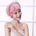 1Pc Microfibre Quick Hair Drying Bath Towel Bowknot Wrap Towel Cap Bathroom Accessories Bonnets For Women Designer Shower Cap. 