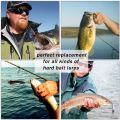 Fishing Treble Hooks, 3 Claw Fishing Hooks Strong  Round Bend High Carbon Steel Hooks for Saltwater Freshwater Lure Baits. 