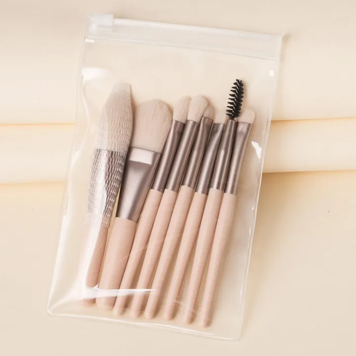 Mini%20Travel%208pcs%20Makeup%20Brush%20Set%20Portable%20Soft%20Cosmetic%20Brushes%20for%20Foundation%20Eyeshadow%20Blush%20Contour%20-%20Image%205