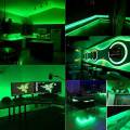 Tuya COB LED Strip Light 5V USB Smart WIFI Strip Lights Tape Addressable Flexible RGBIC APP Control Support Alexa  Home. 