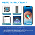 Wireless Smart Visual Ear Cleaner 1080P Ear Stick Otoscope NE3 Ear Wax Removal Tool Earpick Camera Ear Endoscope for iOS Android. 