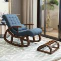 Relaxing Wooden Rocking Chair with pidan and without pidan Made by High Quality Wood.  Easy Chair Poshish Chair Cushion Chair. 