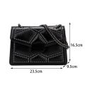Yogodlns Vintage Rivet Chain Small Shoulder Bags For Women Flap PU Leather Fashion Small Square Crossbody Bag Designer Handbag. 