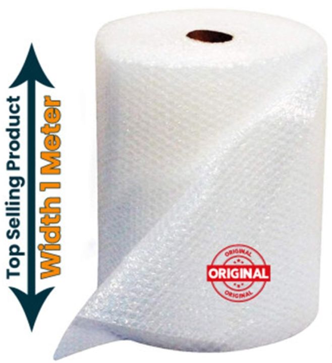Bubble Wrap 90 Meter | Packaging Material | Single Side Bubble Wrap | Width 41 Inch Premium Quality