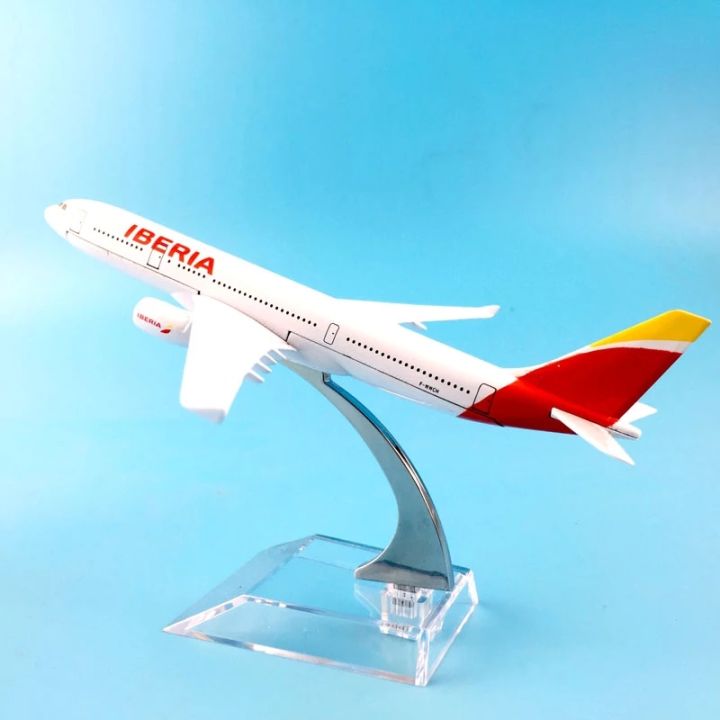 Metal%20Airplane%20Toy%2016CM%20Spain%20Iberia%20Airlines%20737%20Birthday%20%20Plane%20Models%20W%20Stand%20Toys%20For%20Childre%20Collection%20-%20Image%205