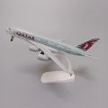 AIR QATAR Airways Airbus 380  Airplane Model Diecast Plane Model Aircraft w Wheels Landing Gears. 