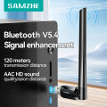 SAMZHE Bluetooth 5.4 Adapter for PC 120m Long Range USB Dongle Wireless Transfer for Bluetooth Mouse Keyboard HIFI Headphone.
