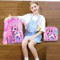 3PCS Unicorn Backpack for Girls, 16" Sequin Kids Bookbag and Lunch Box, Preschool Backpacks for Elementary..