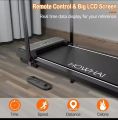 Walking Pad with Handle Bar Foldable Treadmill Under Desk Treadmill 6.2 MPH Running Pad with Remote Control and LED Display. 
