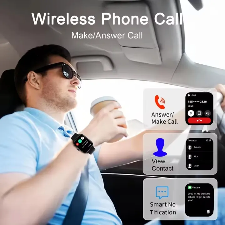 2026%20New%20Smart%20Watch%20Android%20Phone%20Bluetooth%20Call%20Blood%20Oxygen/Pressure%20Monitoring%20Sports%20Waterproof%20Smart%20Watch%20Women%20Men%20Band%20-%20Image%202