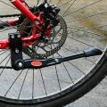 Mountain Bike Foot Support Adjustable Highway Bike Support Edge Aluminum Alloy Dead Fly Support Parking Rack Bike Support Foot. 