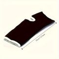 1 Pair Polyester Ankle Support Sleeve - Breathable Compression Ankle Brace for Cellulite Massaging, Elastic Ankle Socks.