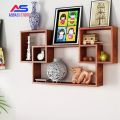 ntersecting Wooden Floating Wall Shelf Set of 3 Wooden shelf for wall Perfect Shelving Unit for Bedrooms, Offices, Living Rooms & Kitchens custom made avilable. 