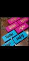 20 pc Customize Acrylic rectangular box with name tag. 