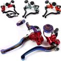 7/8-inch Universal Motorcycle Brake Handles Handlebars Hydraulic Clutch Master Cylinder Levers Pit Pro For HONDA For Yamaha. 