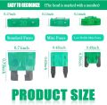 306PCS Car Fuses Assortment Kit Mixed Vehicle Blade Fuses Standard & Mini & Low Profile Mini Fuse. 