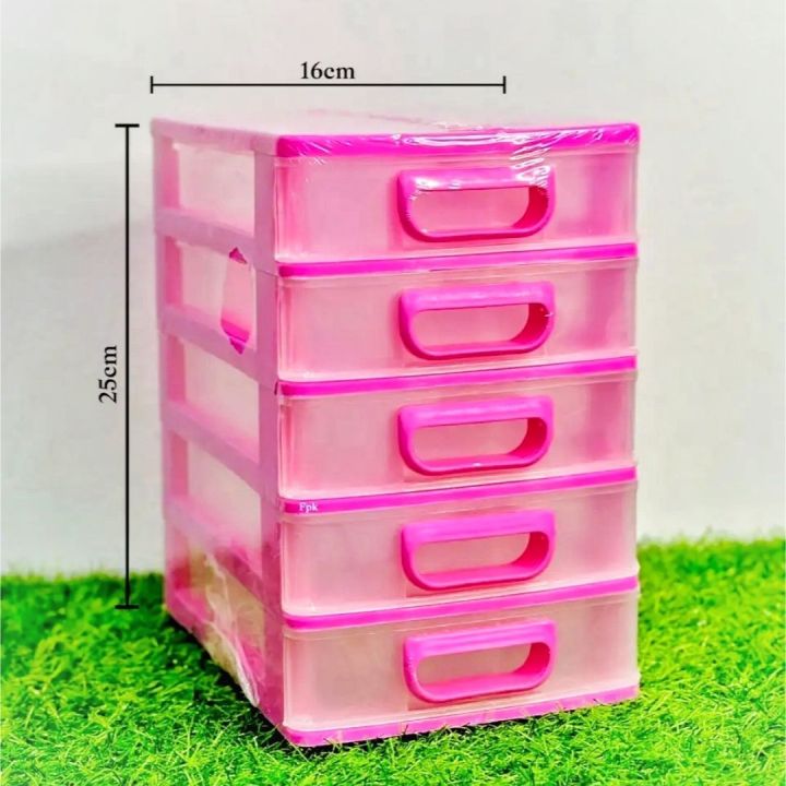 Plastic%20Five%20Layer%20Mini%20Drawer%20Storage%20Cabinet%20Box%20for%20Kitchen%20%7C%20for%20Bedroom%20%7C%20Jewellery%20Storage%20Box%20%7C%20Drawer%20Organizer%20(Pink)(Dimensions%20-%2025cm%20%C3%97%2022cm%20%C3%97%2016cm)%20-%20Image%202